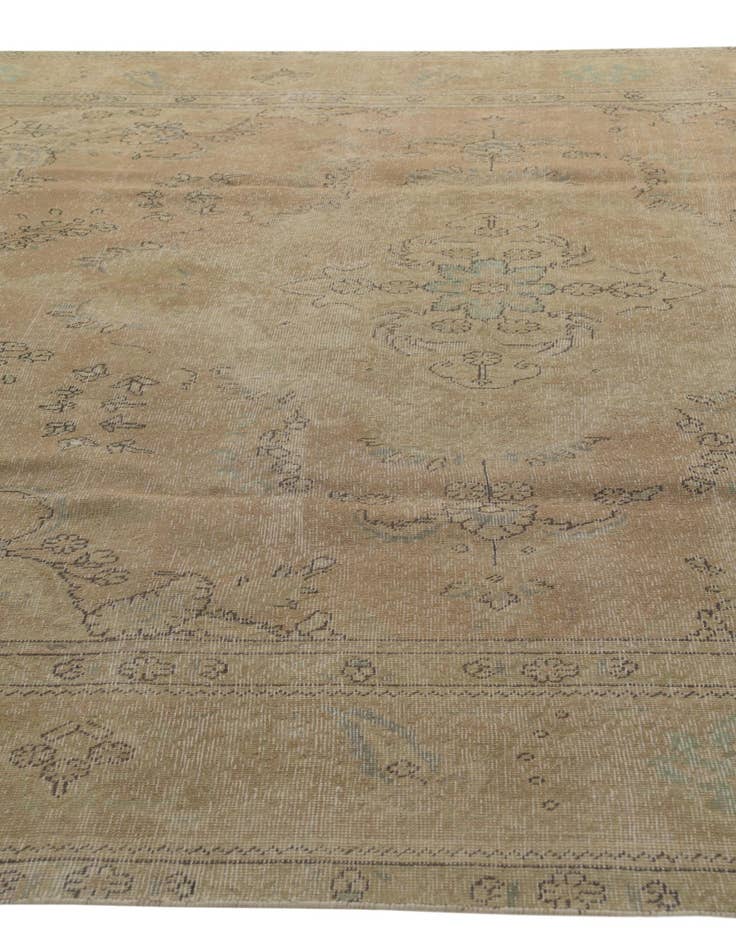 Detail image of  9' 3 x 12' 5  Hand Knotted Ultra Vintage Persian Wool Rug