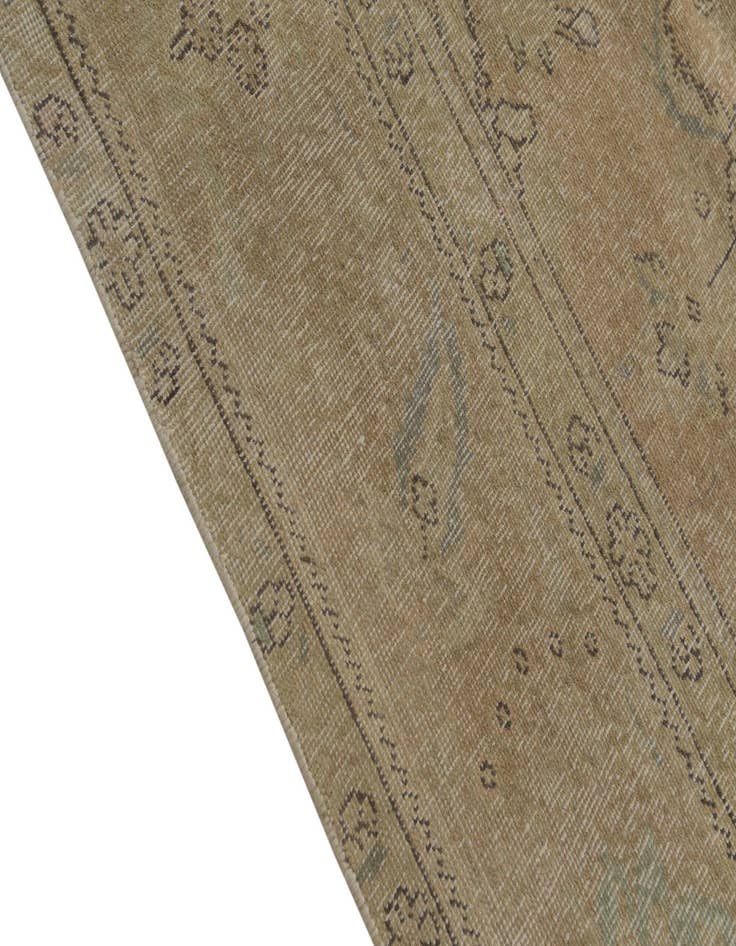 Detail image of  9' 3 x 12' 5  Hand Knotted Ultra Vintage Persian Wool Rug