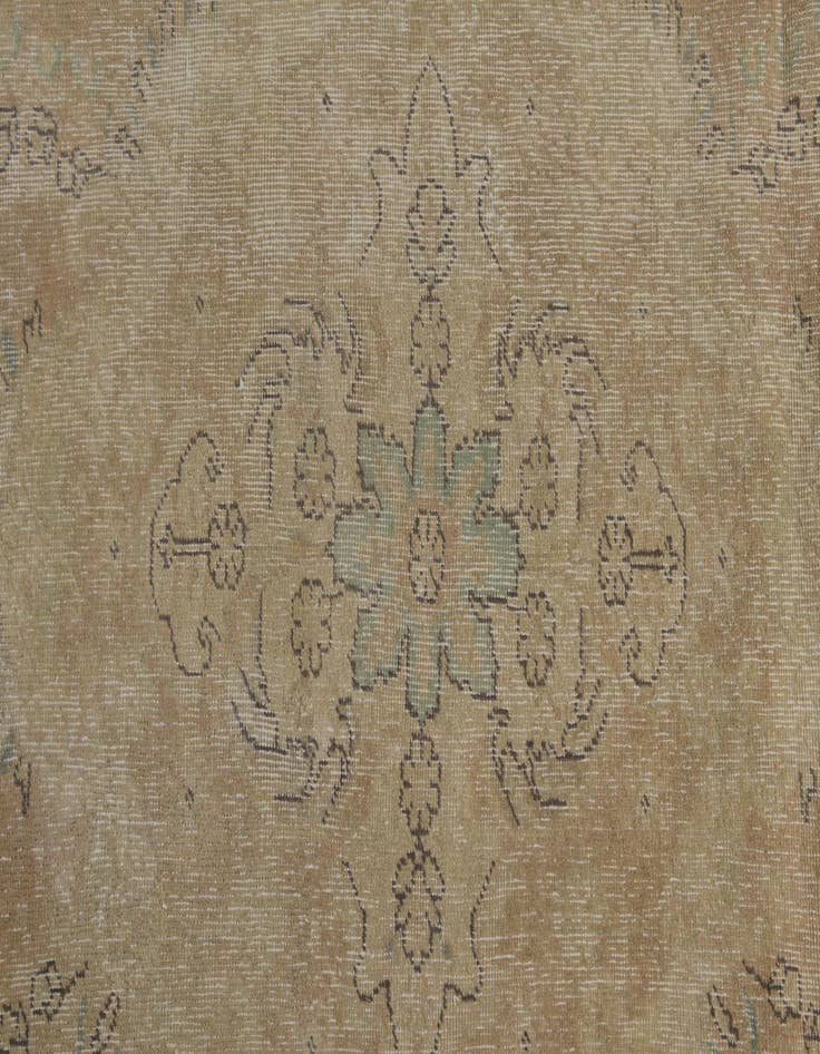Detail image of  9' 3 x 12' 5  Hand Knotted Ultra Vintage Persian Wool Rug