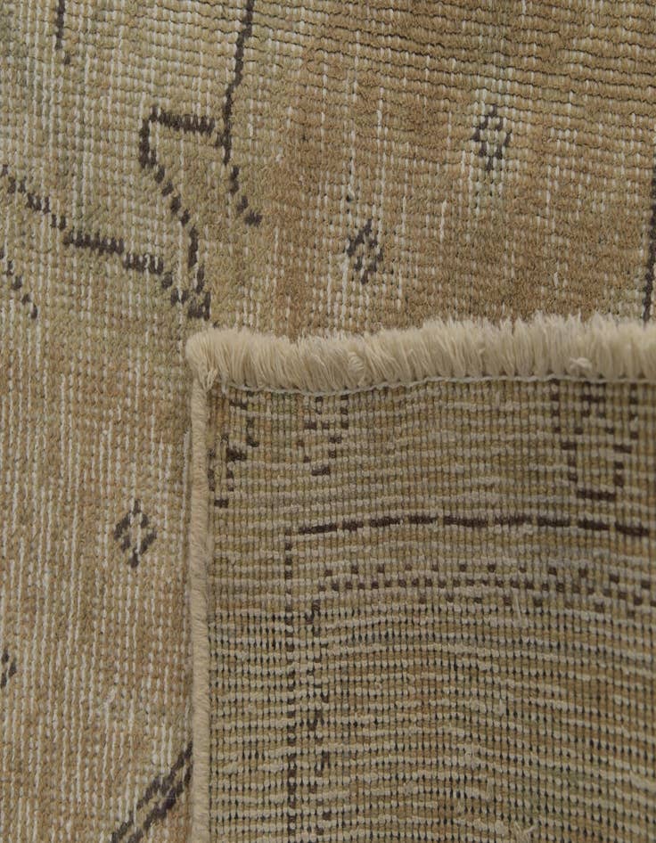 Detail image of  9' 3 x 12' 5  Hand Knotted Ultra Vintage Persian Wool Rug