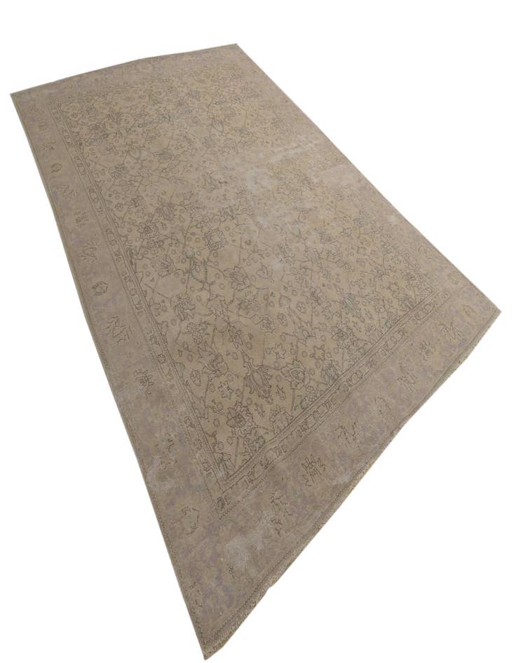 Detail image of  8' 9 x 12' 5  Hand Knotted Ultra Vintage Persian Wool Rug