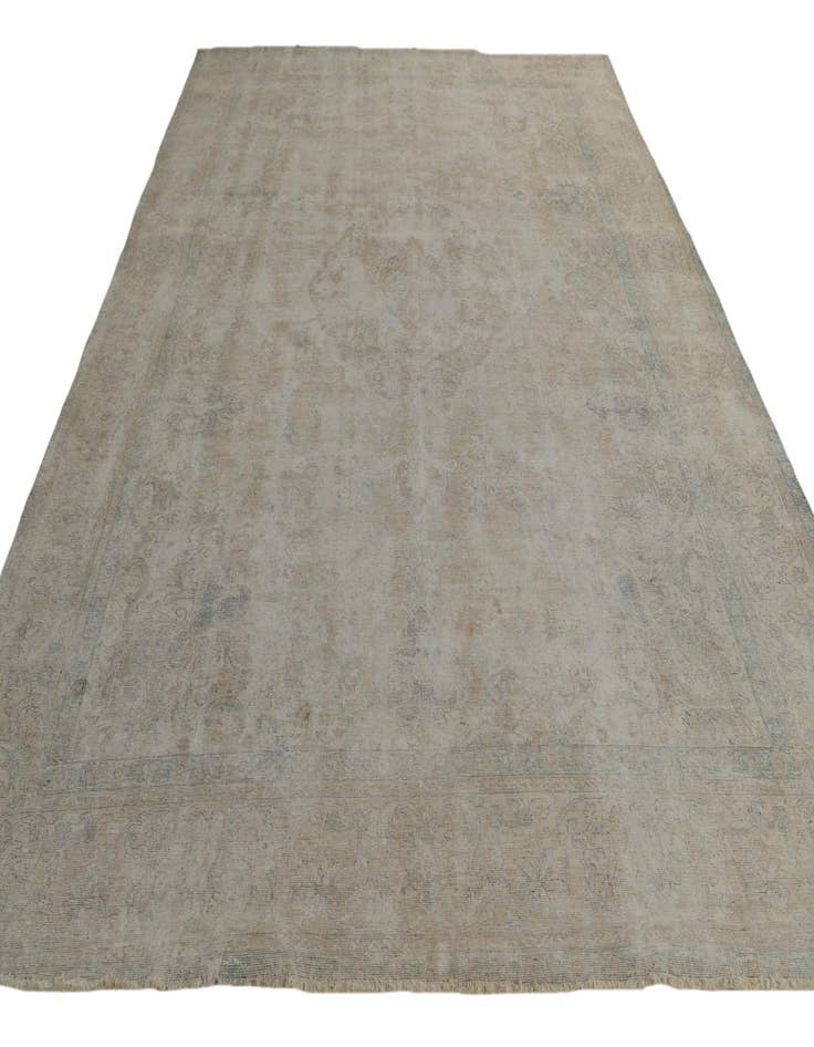 Detail image of  9' 5 x 12' 8  Hand Knotted Ultra Vintage Persian Wool Rug