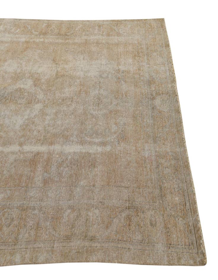 Detail image of  6' 4 x 9' 7  Hand Knotted Ultra Vintage Persian Wool Rug