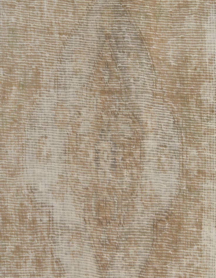 Detail image of  6' 4 x 9' 7  Hand Knotted Ultra Vintage Persian Wool Rug