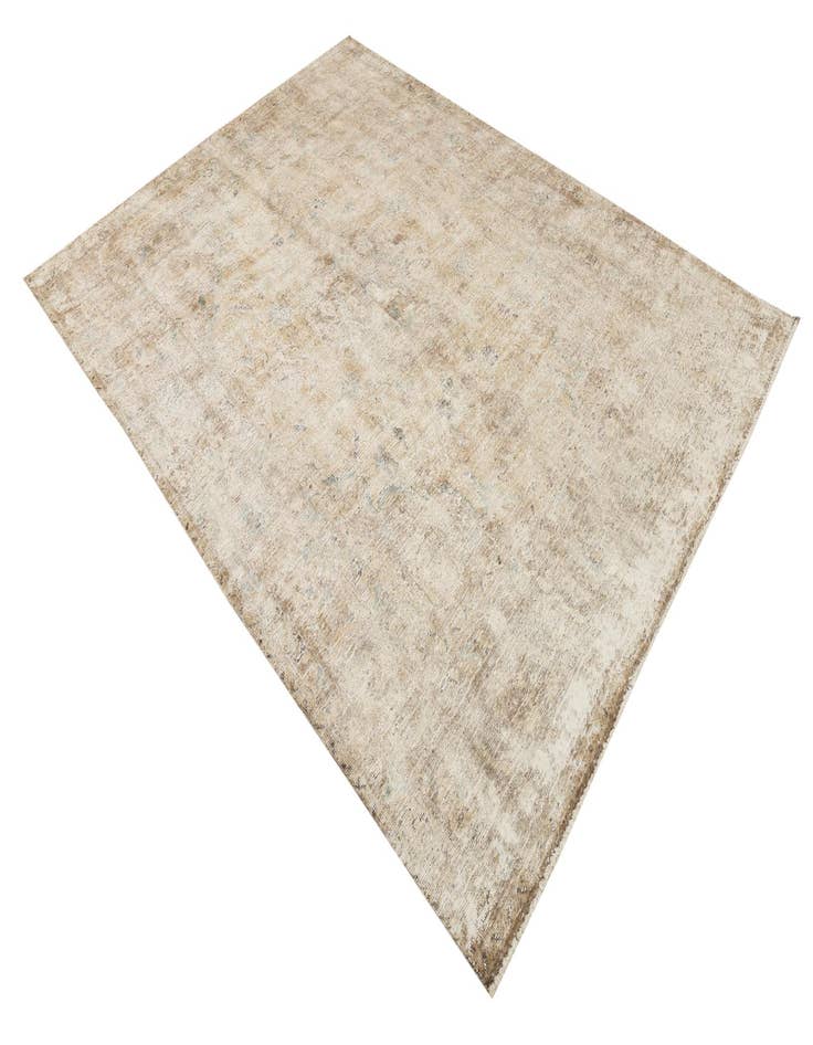 Detail image of  6' 6 x 9' 4  Hand Knotted Ultra Vintage Persian Wool Rug