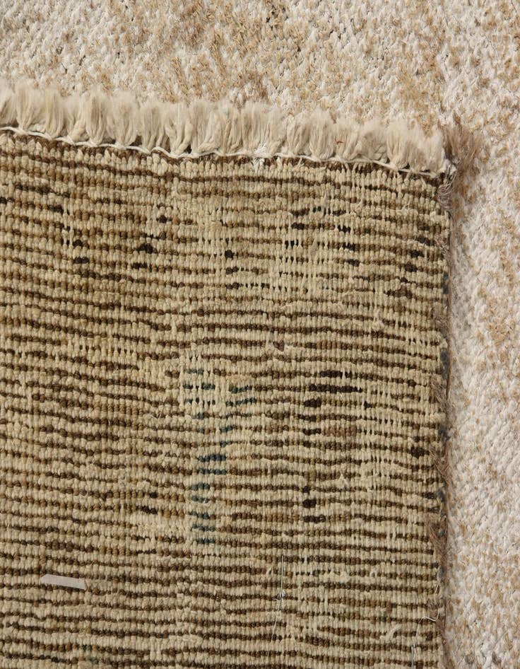 Detail image of  6' 6 x 9' 4  Hand Knotted Ultra Vintage Persian Wool Rug