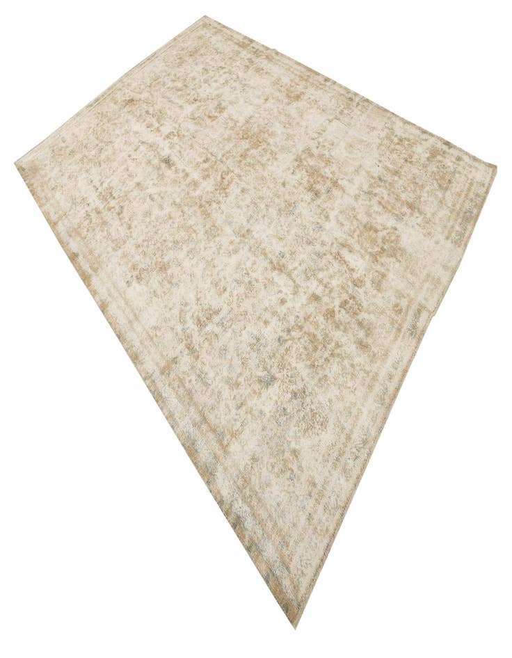 Detail image of  7' 2 x 10' 4  Hand Knotted Ultra Vintage Persian Wool Rug