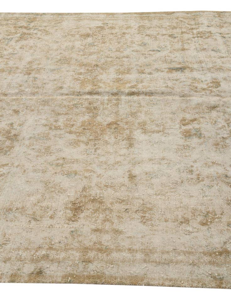 Detail image of  7' 2 x 10' 4  Hand Knotted Ultra Vintage Persian Wool Rug