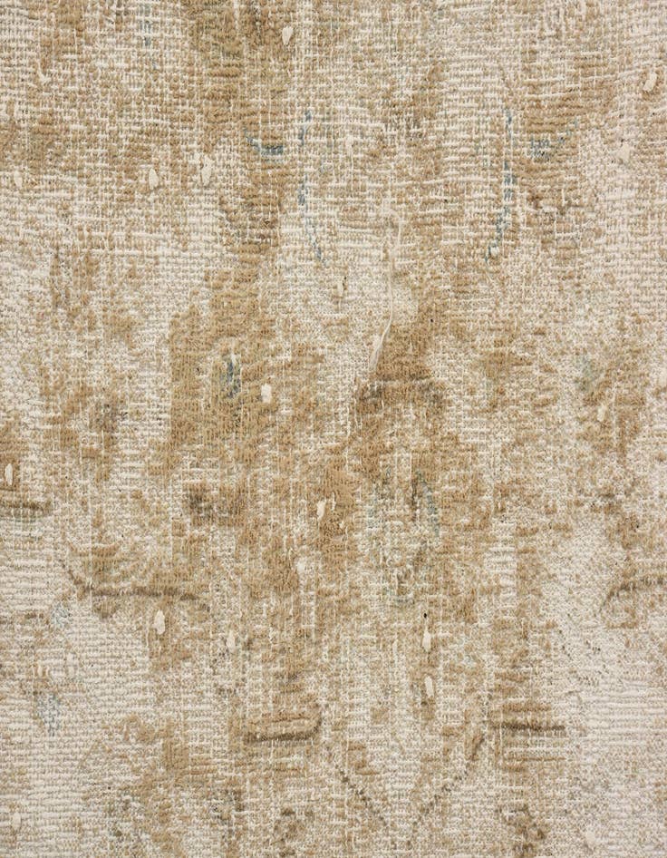 Detail image of  7' 2 x 10' 4  Hand Knotted Ultra Vintage Persian Wool Rug