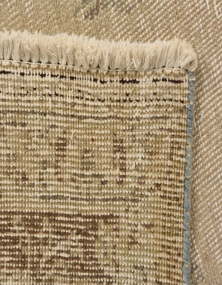 Detail image of  7' 5 x 10' 3  Hand Knotted Ultra Vintage Persian Wool Rug