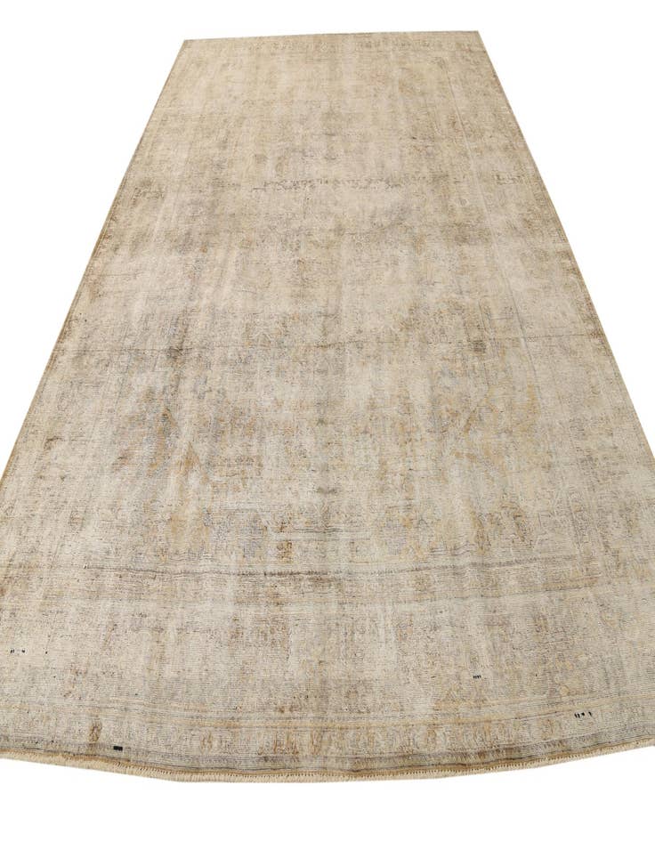 Detail image of  9' 10 x 12' 10  Hand Knotted Ultra Vintage Persian Wool Rug