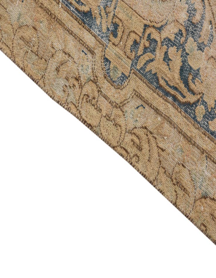 Detail image of 9' 5 x 13' 3 Hand Knotted Ultra Vintage Persian Wool Rug