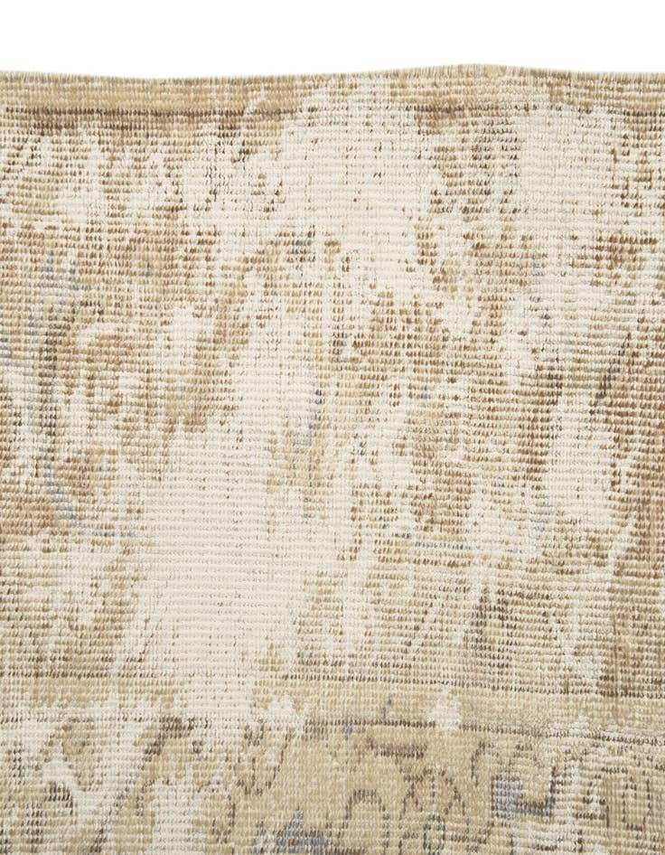 Detail image of  6' 7 x 9' 2  Hand Knotted Ultra Vintage Persian Wool Rug