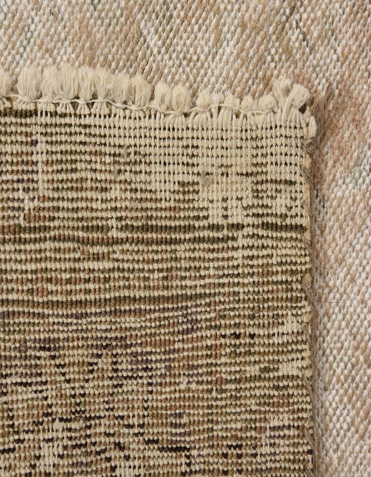 Detail image of  8' x 11'  Hand Knotted Ultra Vintage Persian Wool Rug