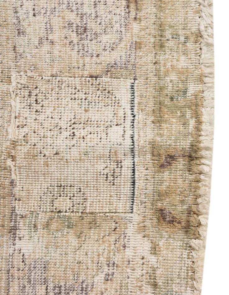 Detail image of  8' x 11'  Hand Knotted Ultra Vintage Persian Wool Rug