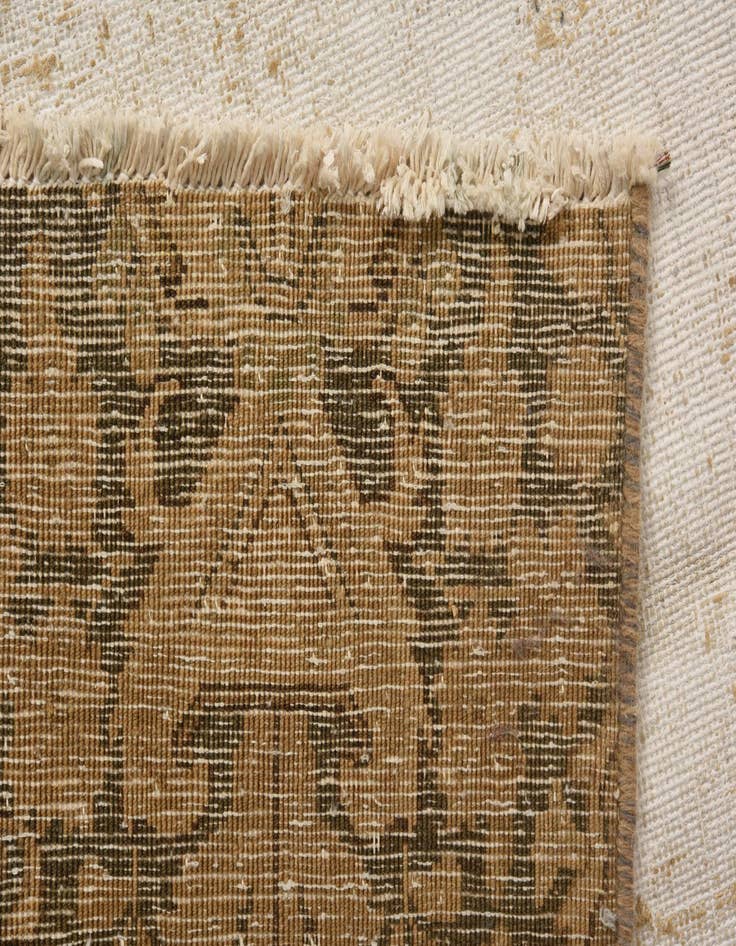 Detail image of  8' 1 x 11' 3  Hand Knotted Ultra Vintage Persian Wool Rug