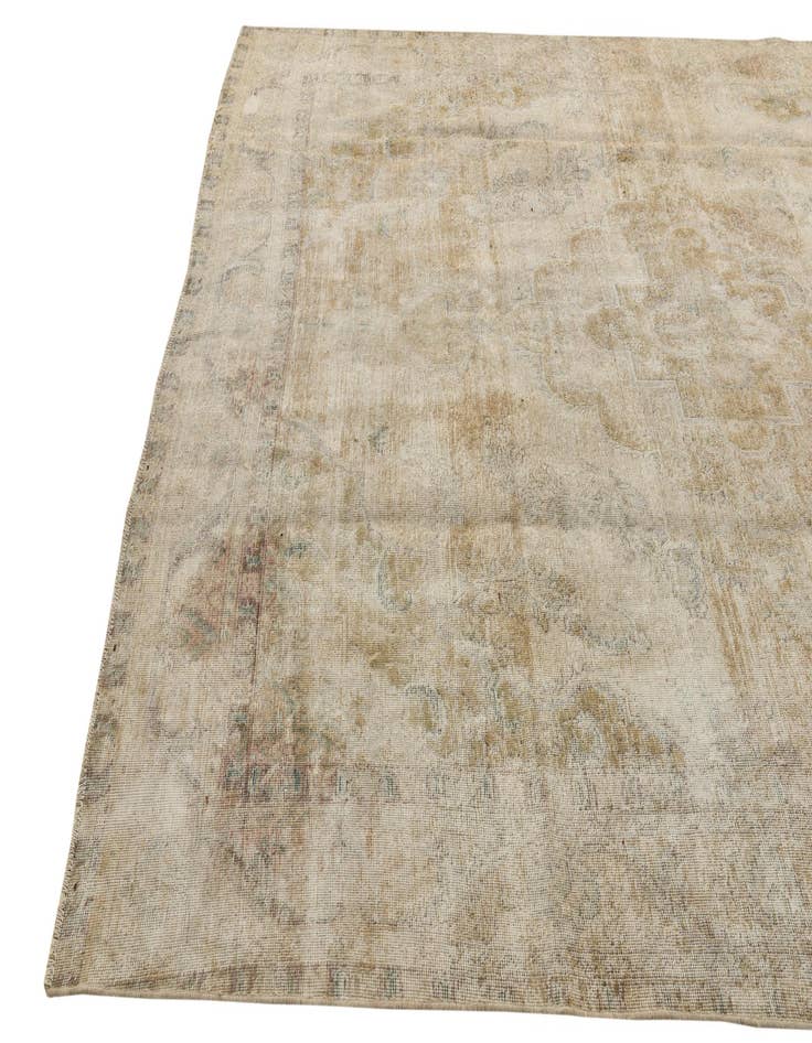 Detail image of  7' 10 x 10' 6  Hand Knotted Ultra Vintage Persian Wool Rug