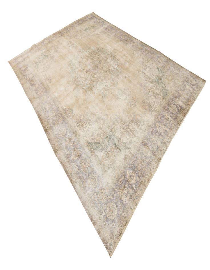 Detail image of  9' 3 x 12' 10  Hand Knotted Ultra Vintage Persian Wool Rug