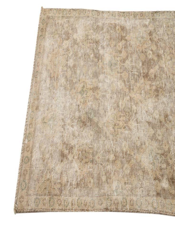 Detail image of  3' 1 x 4' 10  Hand Knotted Ultra Vintage Persian Wool Rug