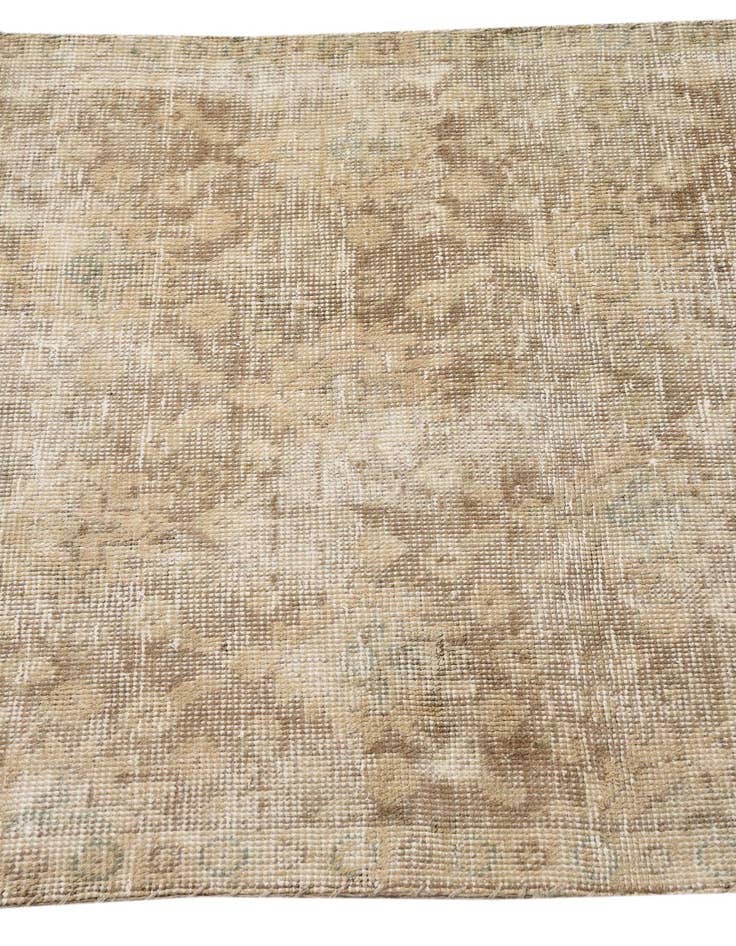 Detail image of  3' 1 x 4' 10  Hand Knotted Ultra Vintage Persian Wool Rug