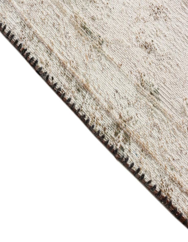 Detail image of  6' 3 x 9' 3  Hand Knotted Ultra Vintage Persian Wool Rug