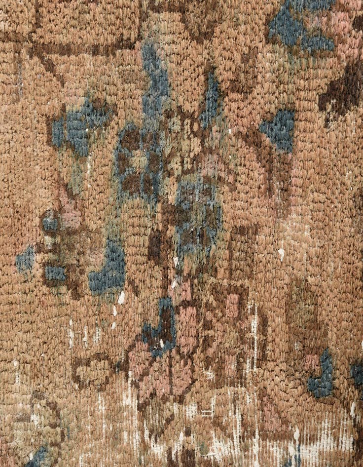 Detail image of  8' 8 x 12' 2  Hand Knotted Ultra Vintage Persian Wool Rug