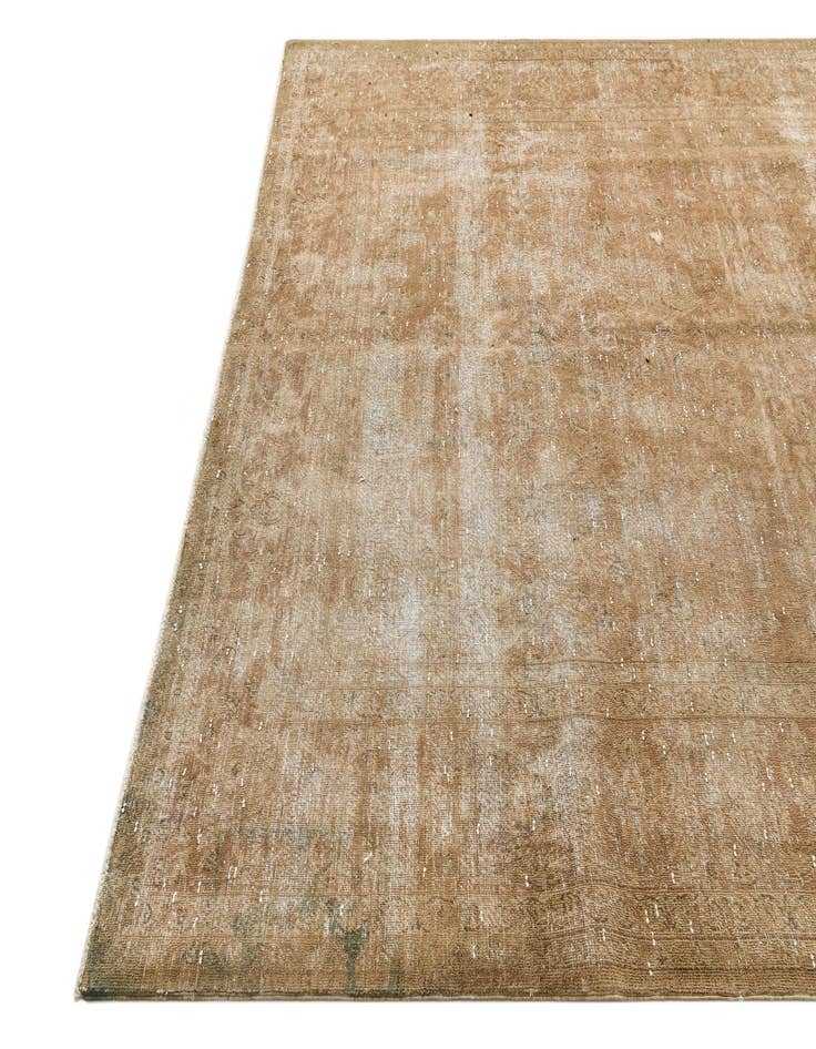 Detail image of  7' 6 x 10' 8  Hand Knotted Ultra Vintage Persian Wool Rug