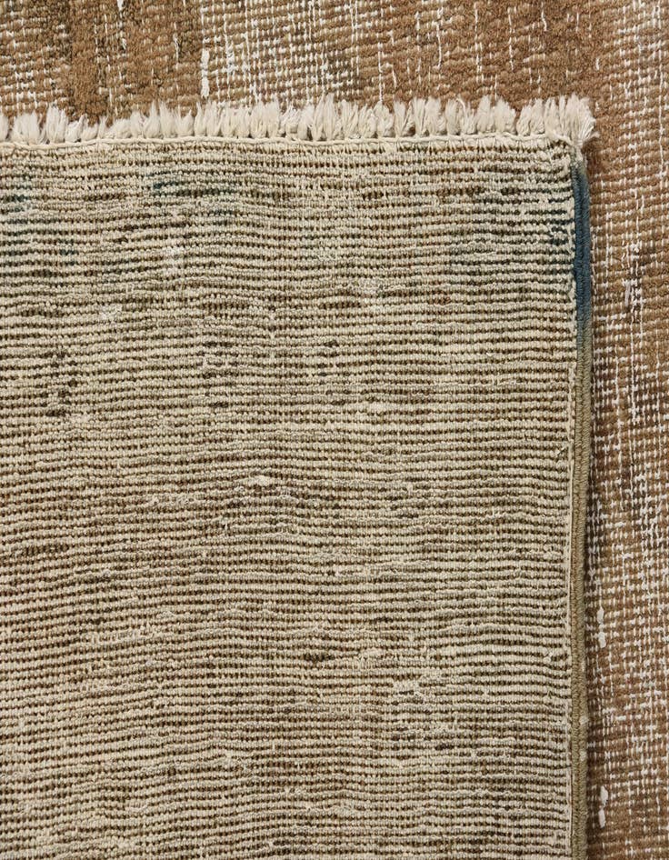 Detail image of  7' 6 x 10' 8  Hand Knotted Ultra Vintage Persian Wool Rug