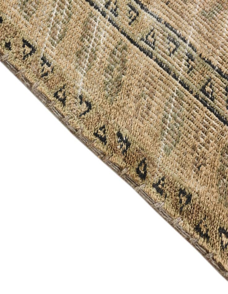 Detail image of  8' 4 x 9' 5  Hand Knotted Ultra Vintage Persian Wool Rug