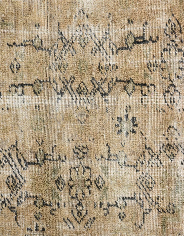 Detail image of  8' 4 x 9' 5  Hand Knotted Ultra Vintage Persian Wool Rug