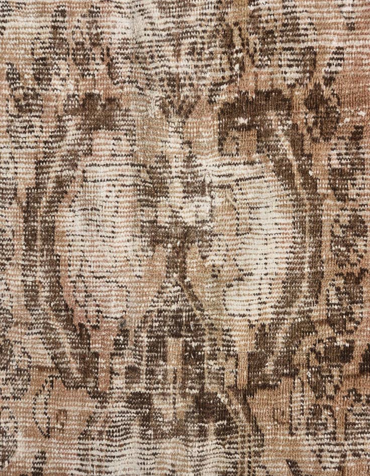 Detail image of  5' 4 x 8' 1  Hand Knotted Ultra Vintage Persian Wool Rug