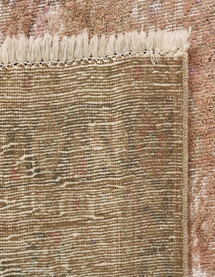 Detail image of  7' x 10'  Hand Knotted Ultra Vintage Persian Wool Rug