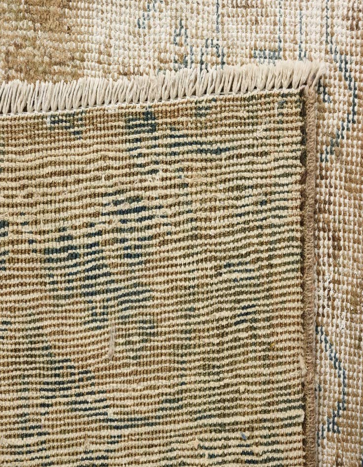 Detail image of  7' 3 x 10' 3  Hand Knotted Ultra Vintage Persian Wool Rug