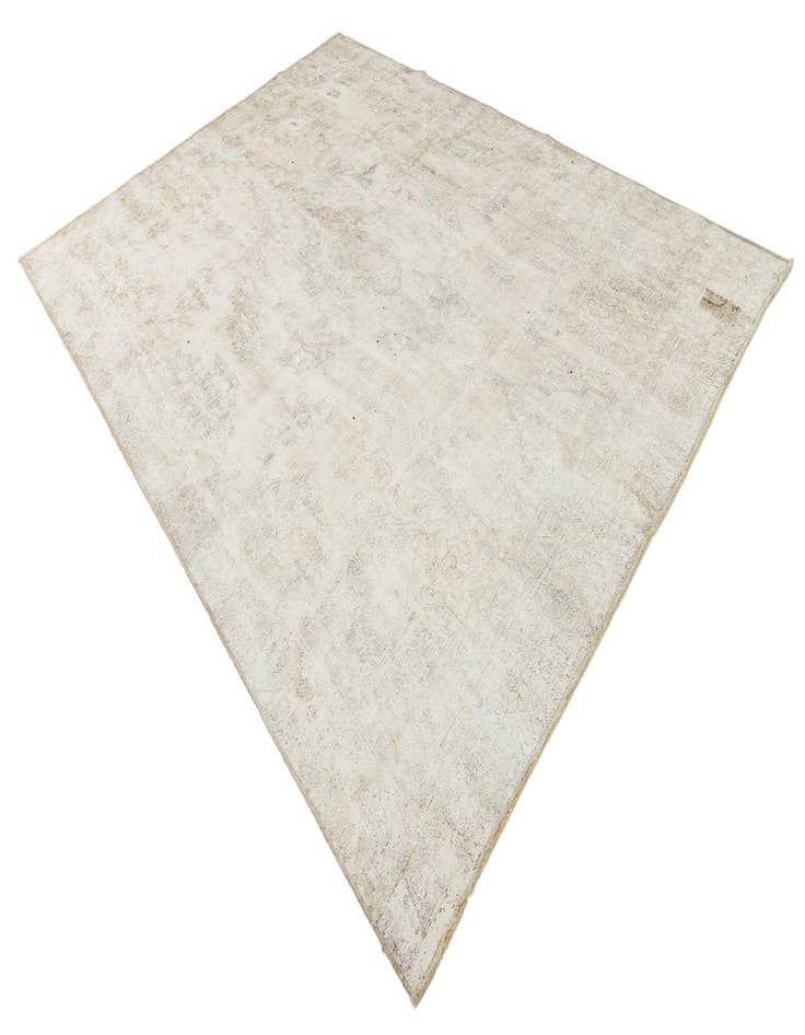 Detail image of  8' 10 x 11' 10  Hand Knotted Ultra Vintage Persian Wool Rug