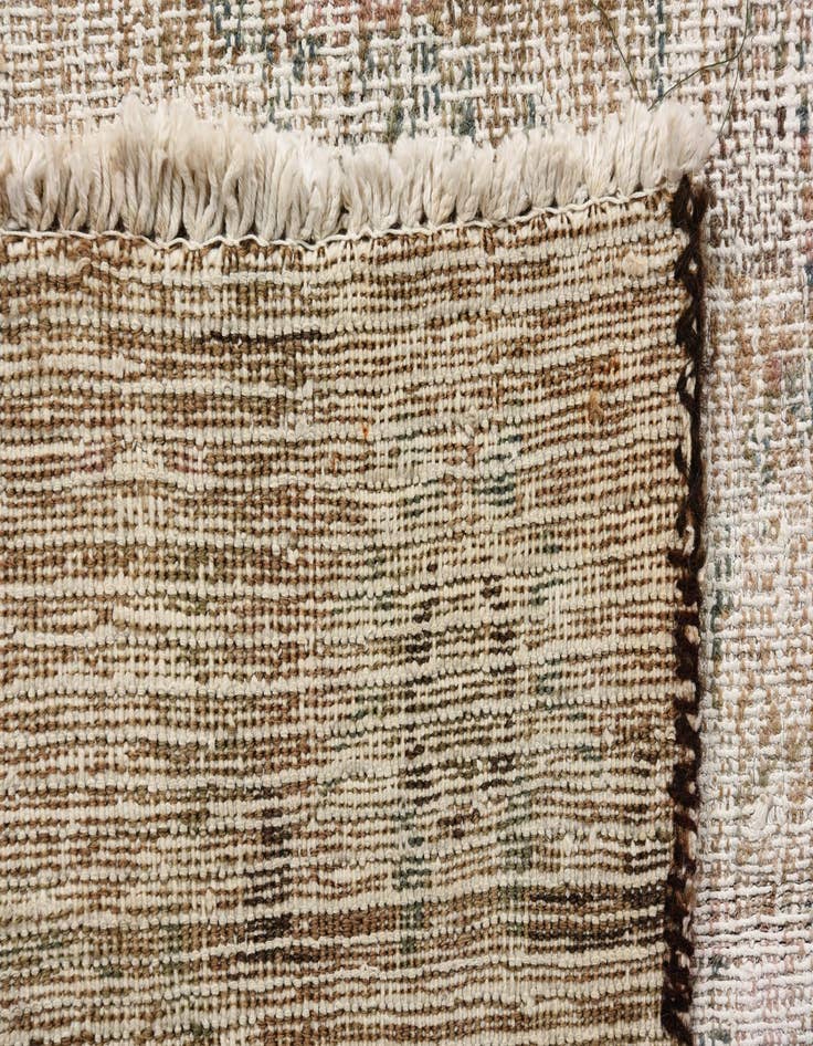 Detail image of  8' 2 x 11'  Hand Knotted Ultra Vintage Persian Wool Rug