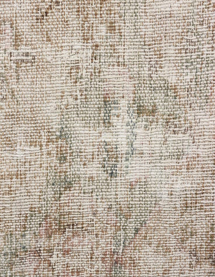 Detail image of  8' 2 x 11'  Hand Knotted Ultra Vintage Persian Wool Rug