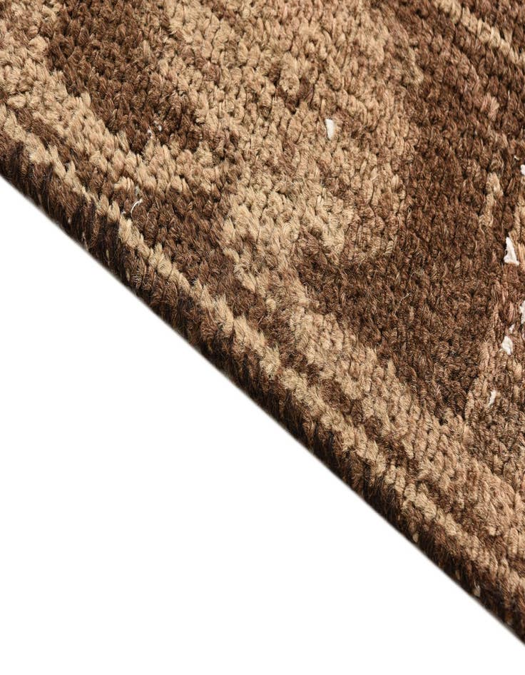 Detail image of  6' 6 x 9' 5  Hand Knotted Ultra Vintage Persian Wool Rug