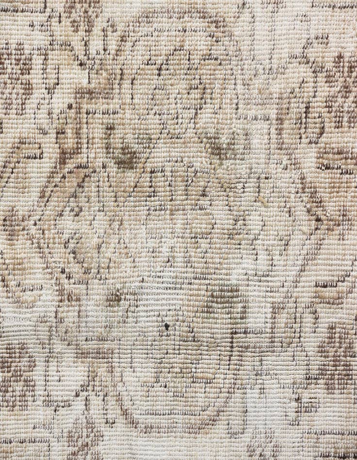 Detail image of  6' 9 x 9' 10  Hand Knotted Ultra Vintage Persian Wool Rug