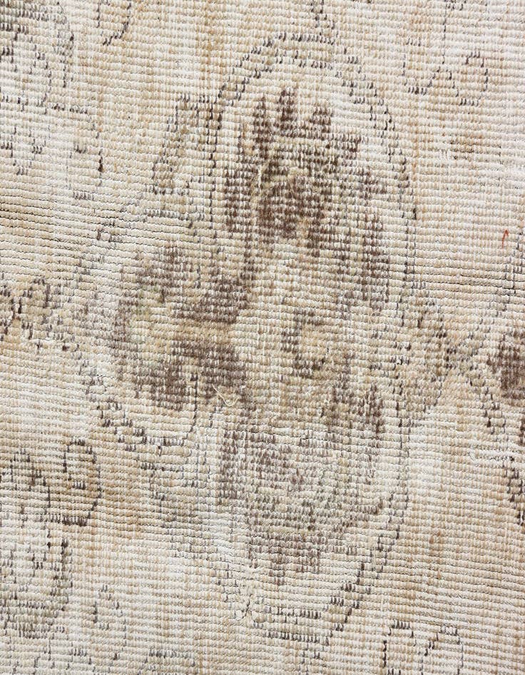 Detail image of  6' 9 x 9' 10  Hand Knotted Ultra Vintage Persian Wool Rug