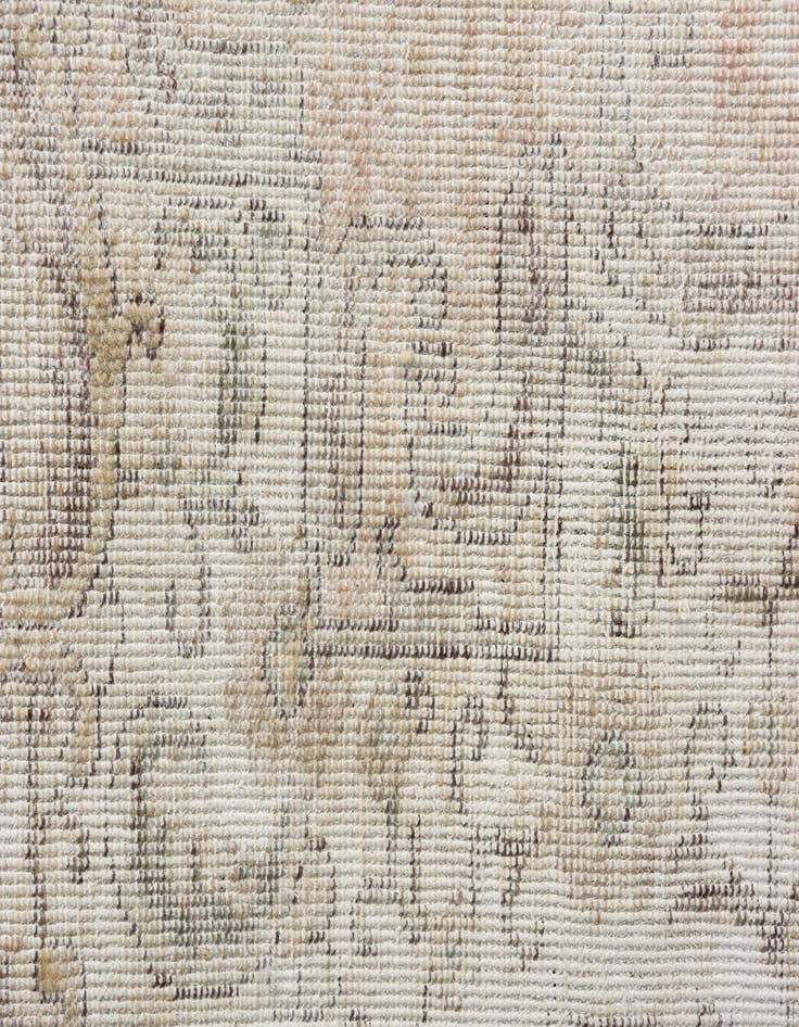 Detail image of  6' 9 x 9' 10  Hand Knotted Ultra Vintage Persian Wool Rug