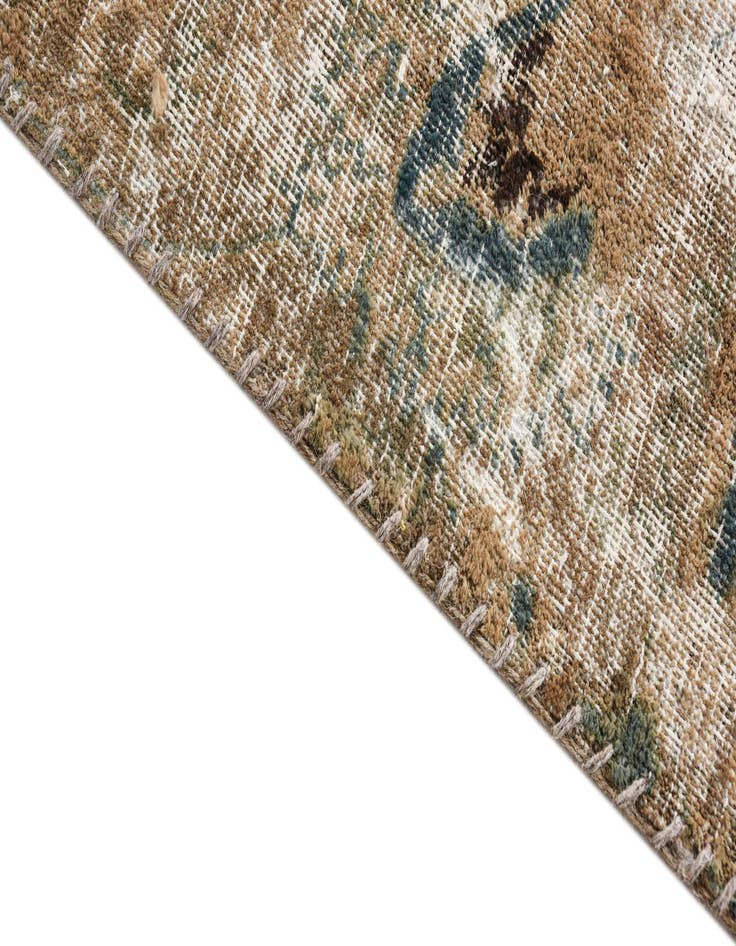 Detail image of  9' x 11' 6  Hand Knotted Ultra Vintage Persian Wool Rug