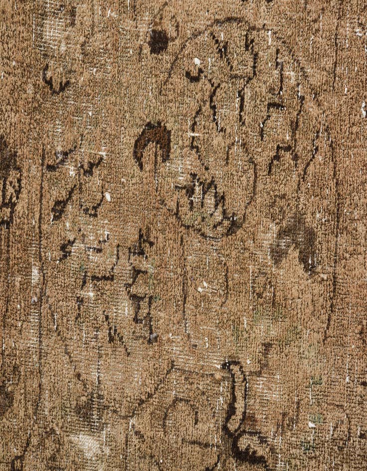 Detail image of  7' 10 x 12' 1  Hand Knotted Ultra Vintage Persian Wool Rug