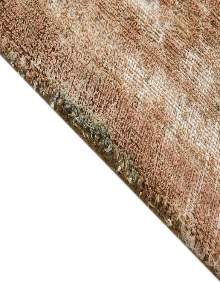 Detail image of  9' 7 x 12' 5  Hand Knotted Ultra Vintage Persian Wool Rug