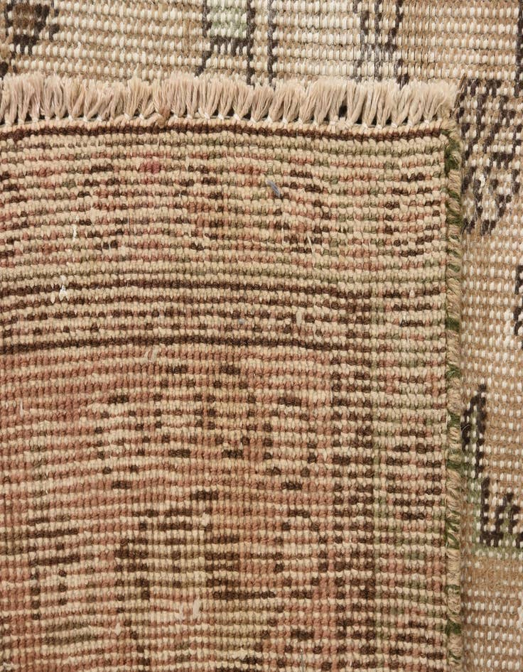 Detail image of  3' x 4' 5  Hand Knotted Ultra Vintage Persian Wool Rug