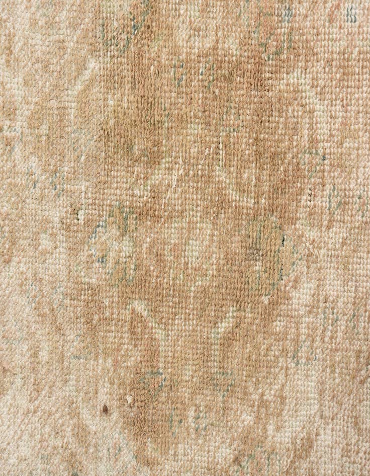 Detail image of  3' 10 x 6' 3  Hand Knotted Ultra Vintage Persian Wool Rug