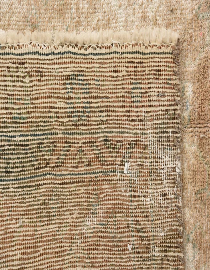 Detail image of  3' 10 x 6' 3  Hand Knotted Ultra Vintage Persian Wool Rug