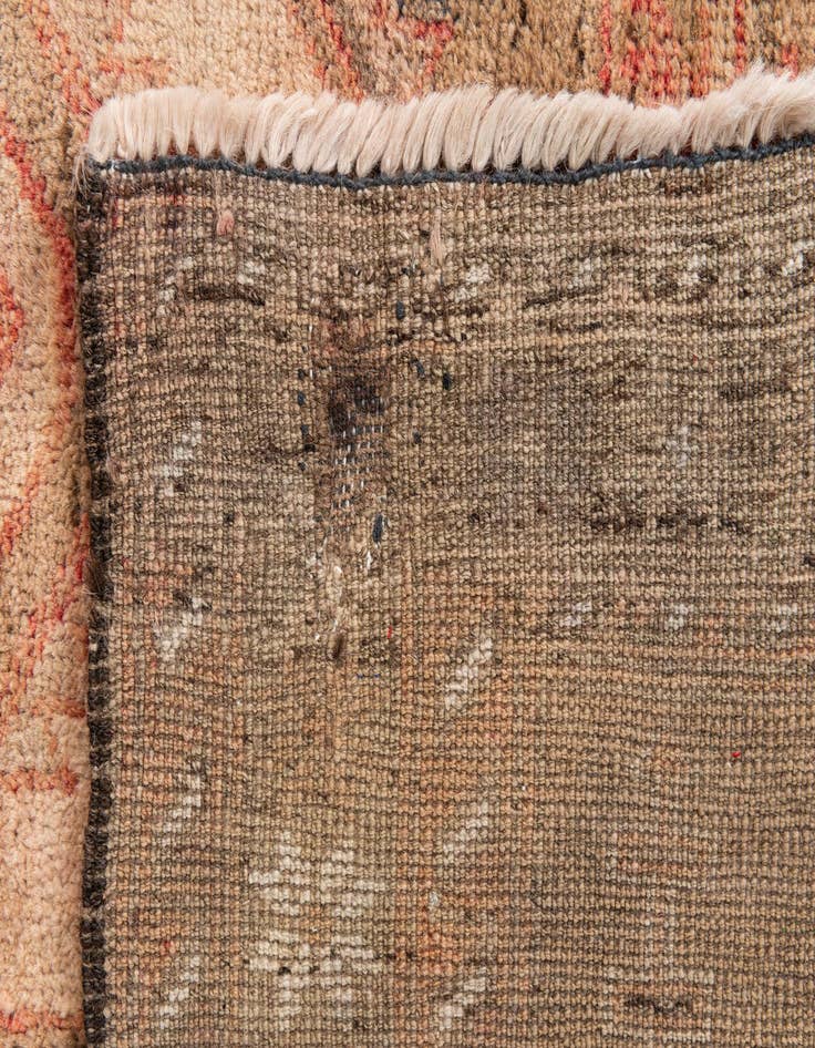 Detail image of  3' 5 x 5' 3  Hand Knotted Ultra Vintage Persian Wool Rug