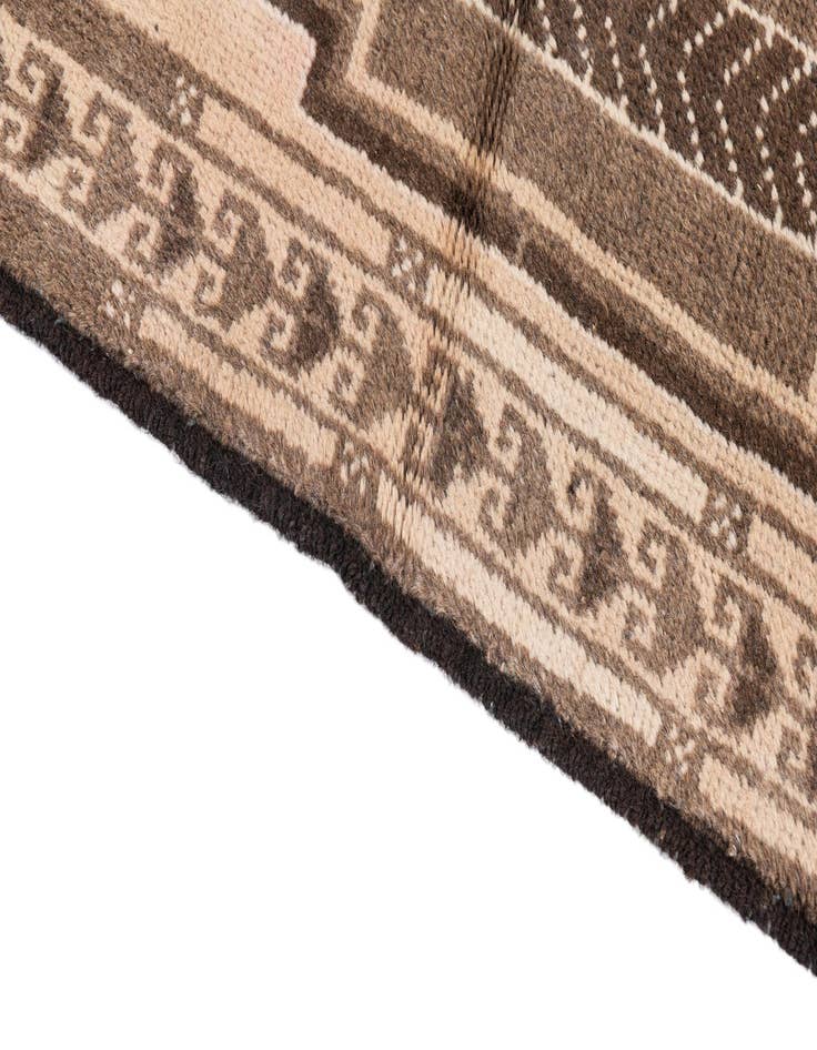 Detail image of  3' 4 x 6'  Hand Knotted Ultra Vintage Persian Wool Rug