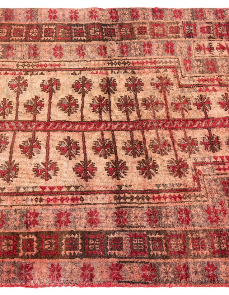 Detail image of  2' 10 x 4' 7  Hand Knotted Ultra Vintage Persian Wool Rug