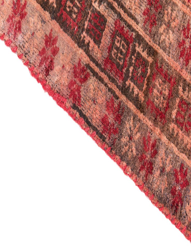 Detail image of  2' 10 x 4' 7  Hand Knotted Ultra Vintage Persian Wool Rug